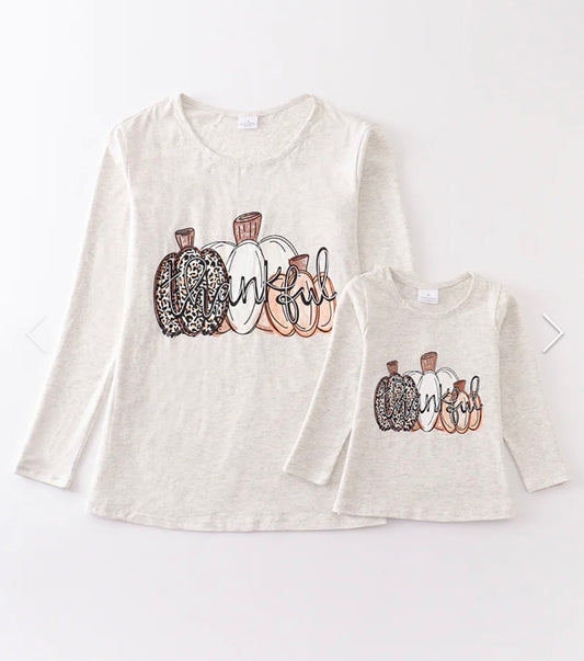 Mini thankful shirt